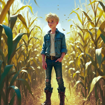 Corn with Kid